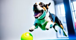 Energieabbau: Ballwurfmaschinen für hyperaktive Hunde